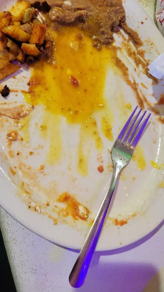 Empty Huevos Rancheros