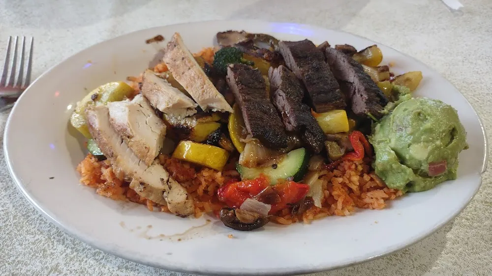 Lunch Stir Fry w Fajita Steak and Chicken